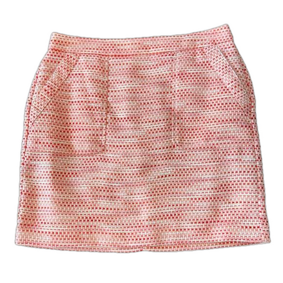Loft: Sherbet Colored Skirt: Size 4 - Picture 1 of 5
